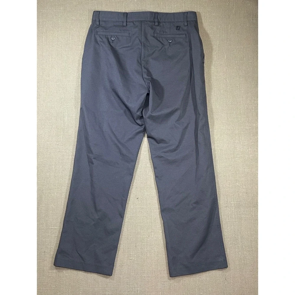 FootJoy Mens Performance Golf Pants Charcoal Grey 35x32 FJ Stretch Trousers